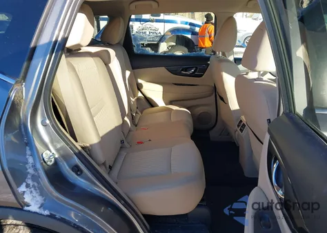 2017 Nissan Rogue Sv из США, поврежденный, VIN KNMAT2MVXHP536101